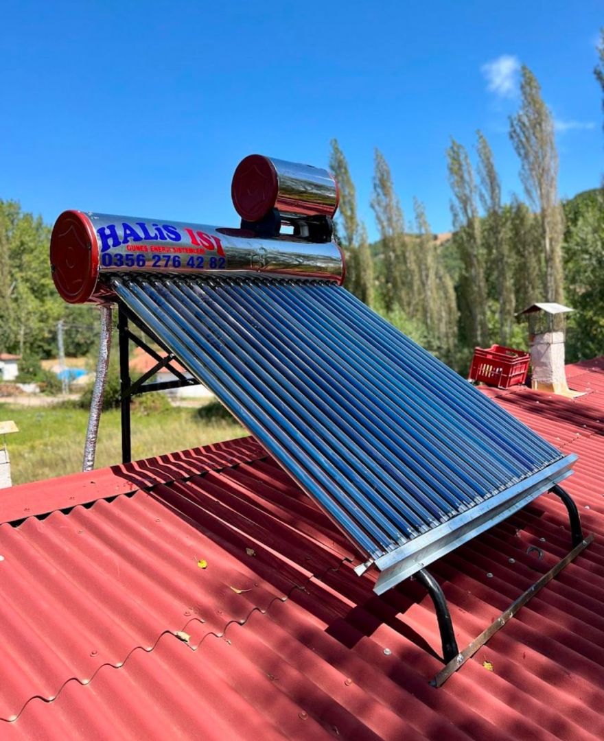 24 Vakum Tüplü Güneş Enerjisi