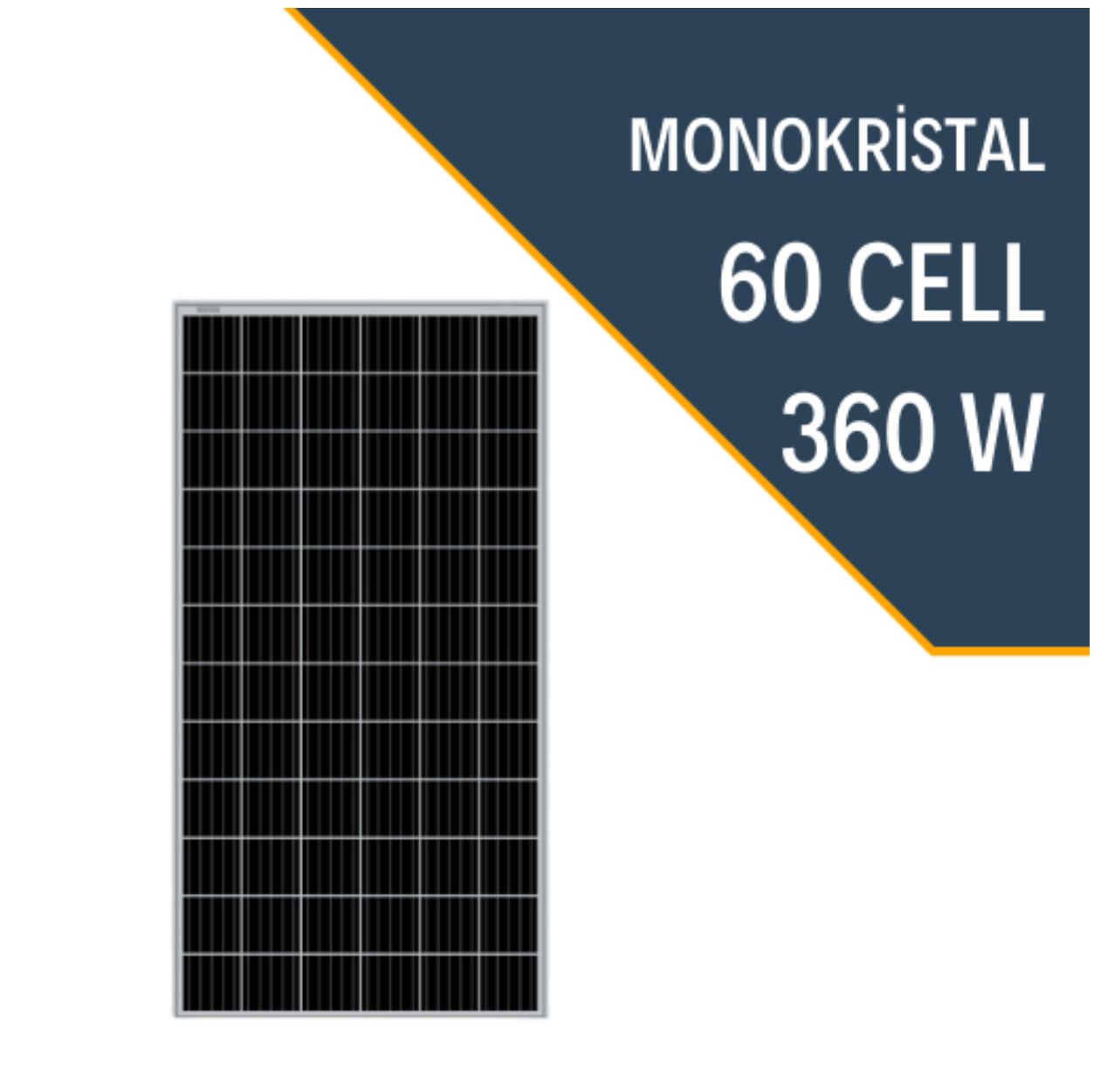 LEXRON 360W MONOKRİSTAL GÜNEŞ PANELİ