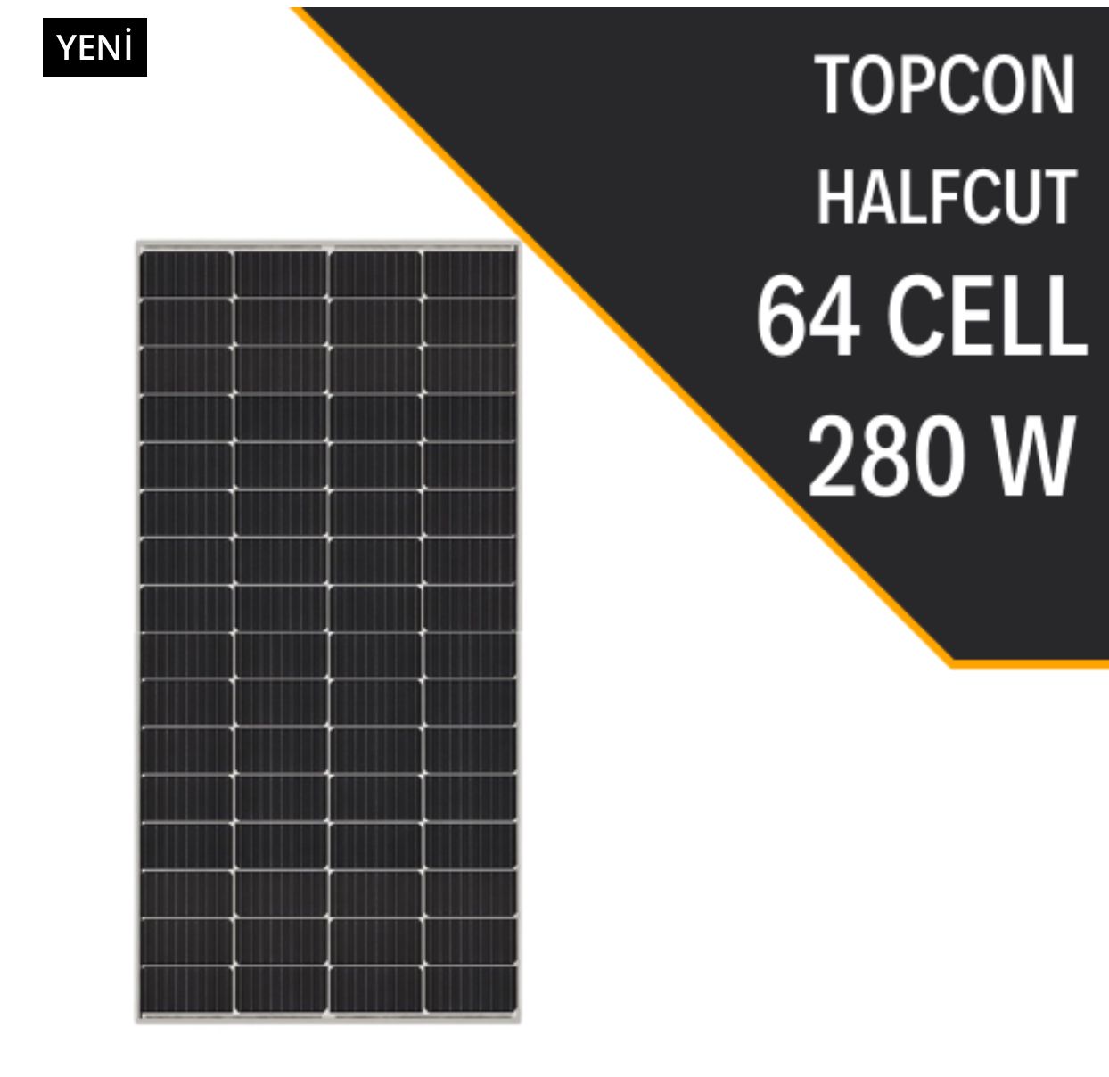 LEXRON 280W HALF CUT TOPCON GÜNEŞ PANELİ