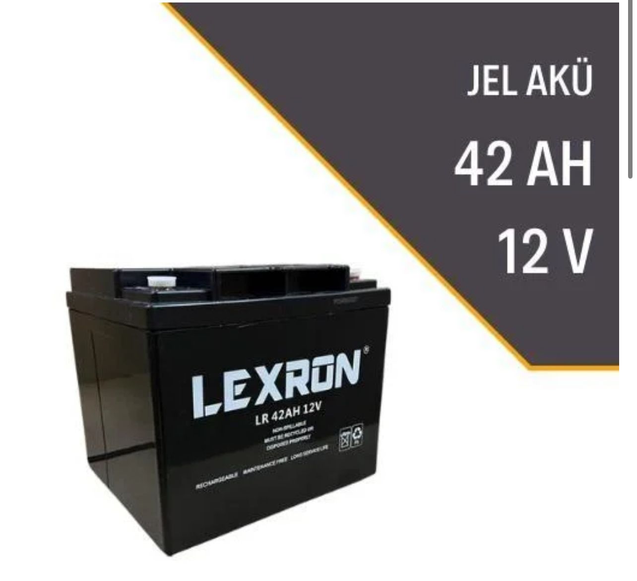 LEXRON 42AH-12V JEL AKÜ