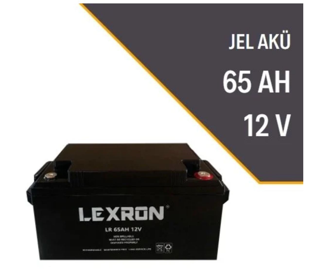LEXRON 65AH-12V JEL AKÜ