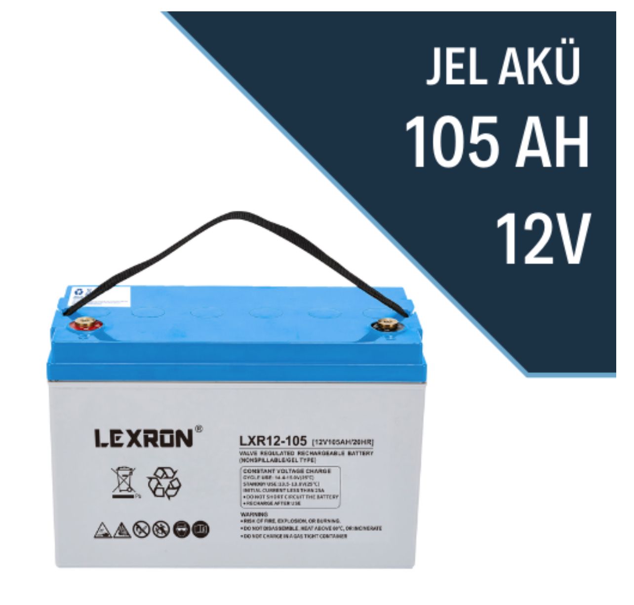 LEXRON 105AH JEL AKÜ