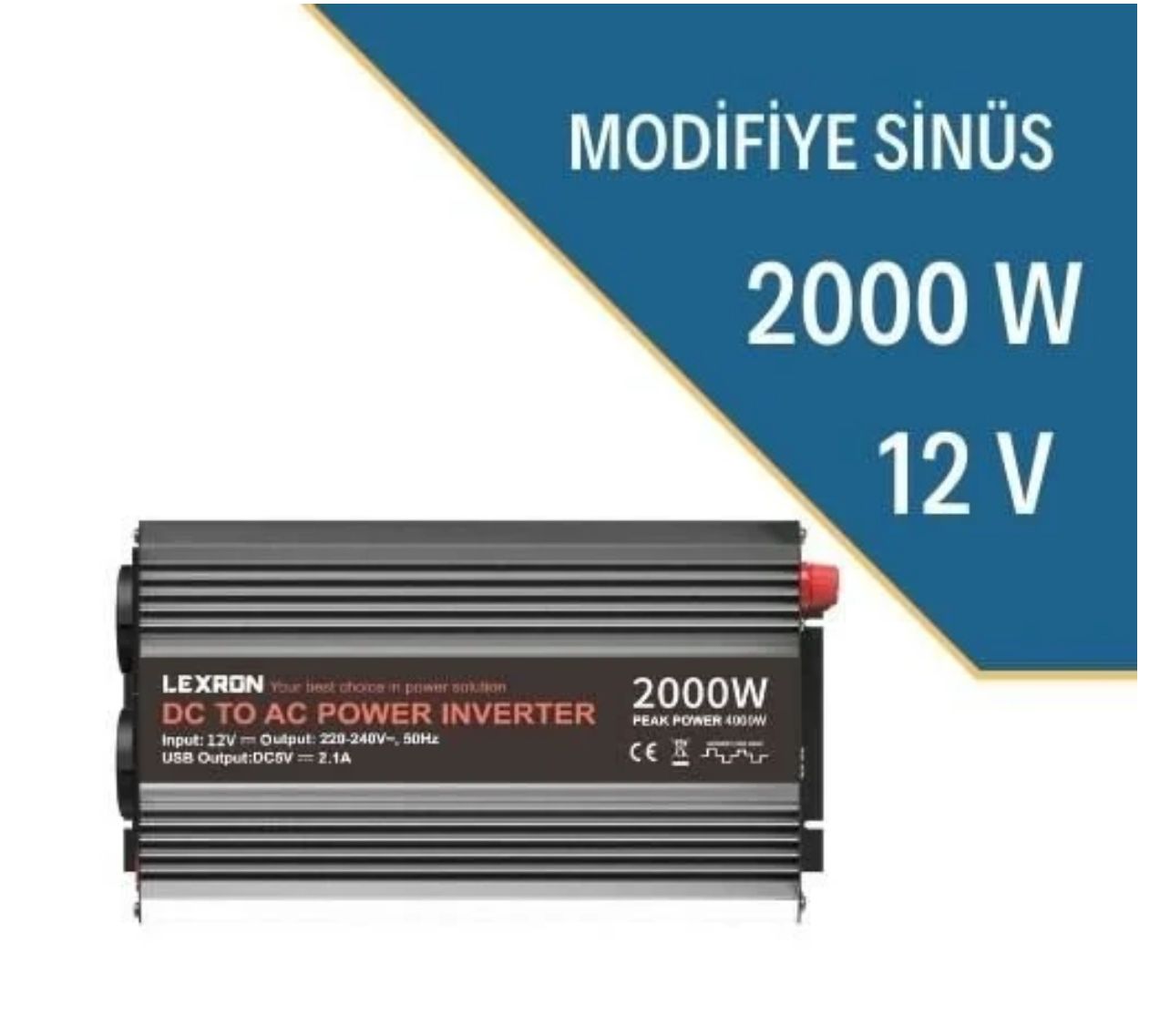 LEXRON 2000W-12V MODİFİYE SİNÜS İNVERTER