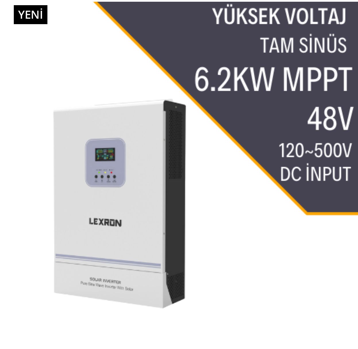LEXRON 6.2KW HV MPPT AKILLI İNVERTER 48V