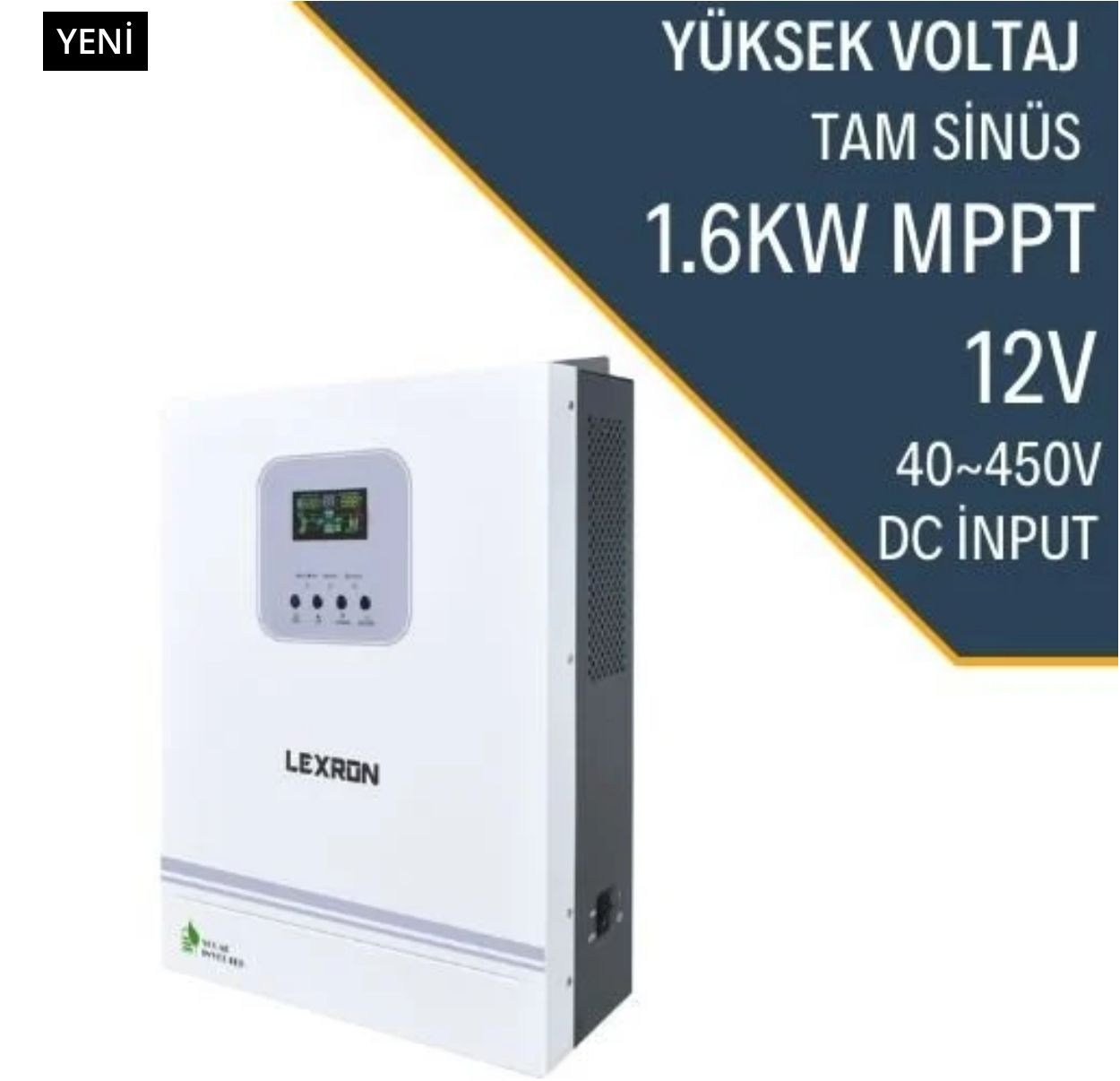 LEXRON 1.6KW HV MPPT AKILLI İNVERTER 12V
